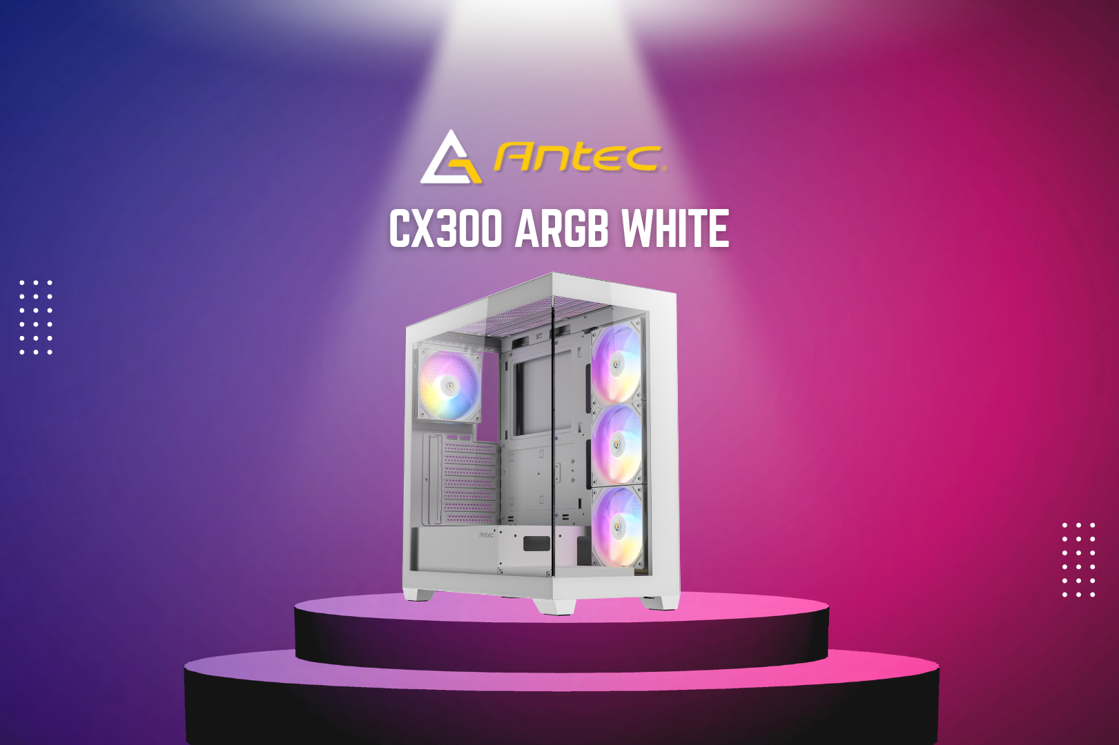 CX300 ARGB White