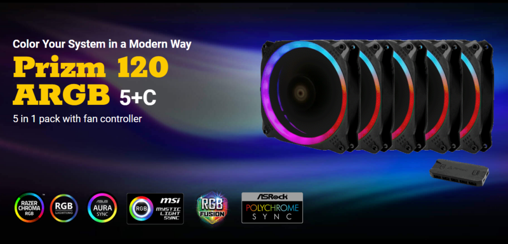 Antec Prism 120 ARGB Fans