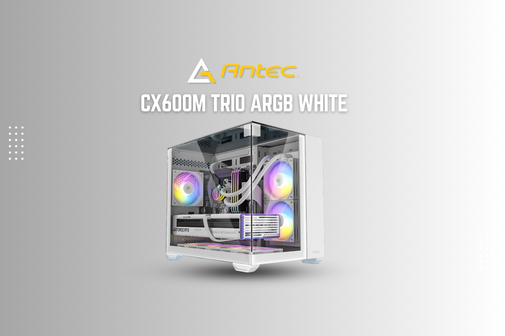 CX600M TRIO ARGB WHITE